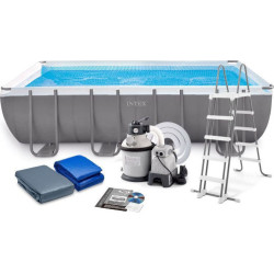 Intex Ultra XTR Πισίνα PVC με Μεταλλικό Σκελετό & Αντλία Φίλτρου 549x274x132εκ.